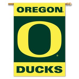 Oregon Ducks 2-Sided 28" X 40" Banner W/ Pole Sleeve
