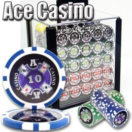 Ace Casino 14 Gram - Acrylic - 1000 ct