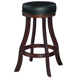 Backless Barstool Padded 30" - Cappuccino