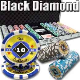 Black Diamond Poker Chip 14 gram - 9 denominations - 750 ct