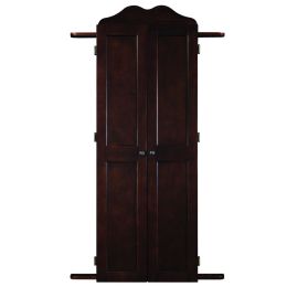 Dart Cabinet and Cue Holder - Cappuccino