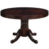 Poker Table 48" Round - Cappuccino