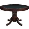 Poker Table 48" Round - Cappuccino
