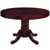 Poker Table 48" Round - English Tudor