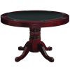 Poker Table 48" Round - English Tudor