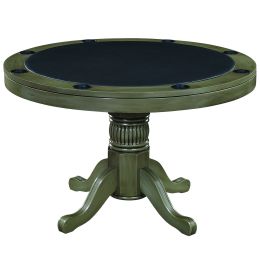 Poker Table 48" Round - Slate Finish