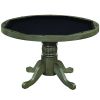 Poker Table 48" Round - Slate Finish