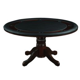 Poker Table 60" Round - Cappuccino