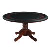 Poker Table 60" Round - Chestnut