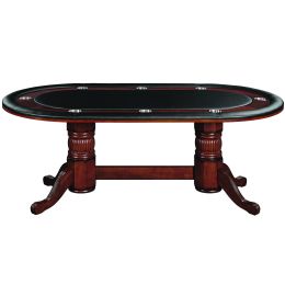 Poker Table 84"- Chestnut