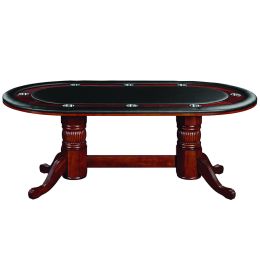 Poker Table 84"- English Tudor