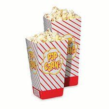 Gold Medal 2060 1 1/4 oz Medium Scoop Disposable Popcorn Boxes, 500/Case