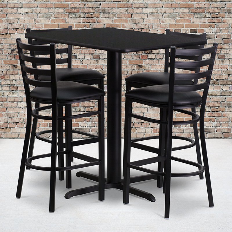 Tall Table and Chairs (4) for your Man Cave