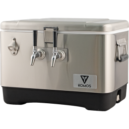 KOMOSÂ® Stainless Steel Draft Box (2 Tap)