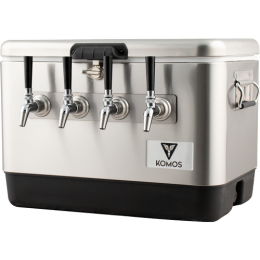 KOMOSÂ® Stainless Steel Draft Box (4 Tap)