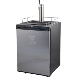 KOMOSâ„¢ V2 Kegerator with Stainless Steel Intertap Faucets