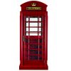 Old English Telephone Booth Bar