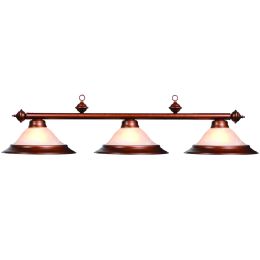 Glass Billiards Light - English Tudor