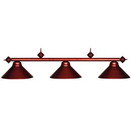 Metal Round Billiards Light - English Tudor