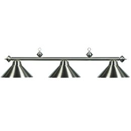 Metal Round Billiard Light - Steel