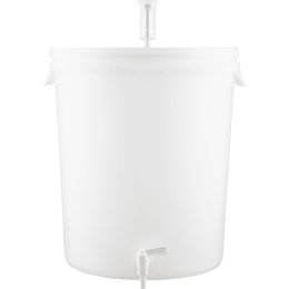 Plastic Bucket Fermenter With Spigot - 7.9 Gallons (30 L)