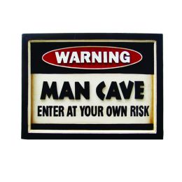 WARNING MAN CAVE