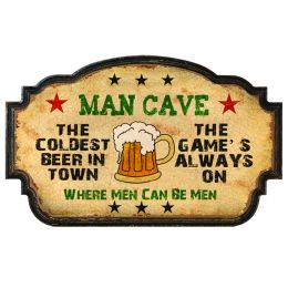 Coldest Beer In Town Sign