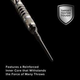 Viper Tufflex Tips II 2BA Black 500Ct Soft Dart Tips