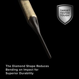 Viper Diamond Tips 1/4" Black 1000Ct Soft Dart Tips