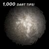 Viper Tufflex Tips III 2BA 1000ct Soft Dart Tips White