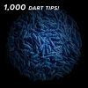 Viper Tufflex Tips SS 2BA Blue 1000Ct Soft Dart Tips.