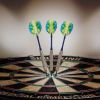 Elkadart Prism Ringed Silver Steel Tip Darts 23 Grams